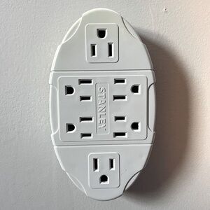 Stanley Wall Plug 6 Outlet Port Adapter